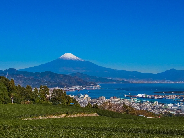 富士山と三島市